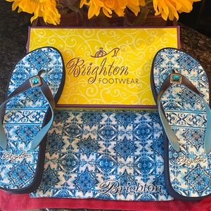 Brighton Wedge Flip Flops